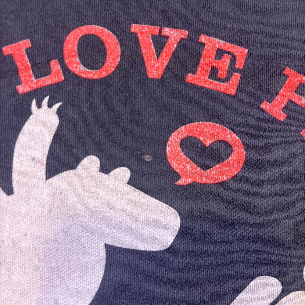 The Duck Company Bears Love People Long Sleeve T-Shirt Men’s Medium - Picture 3 of 7